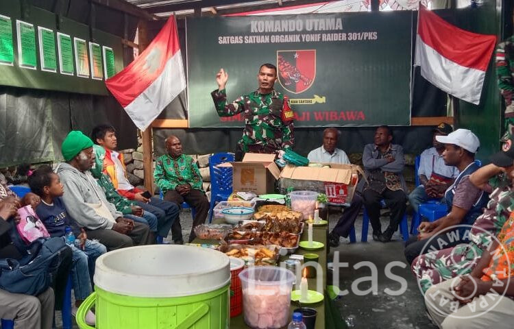 Sayonara, Ramah Tamah & Perpisahan Satgas Organik Yonif Raider 301/Pks Dalam Rangka Purna di Puncak Jaya Papua