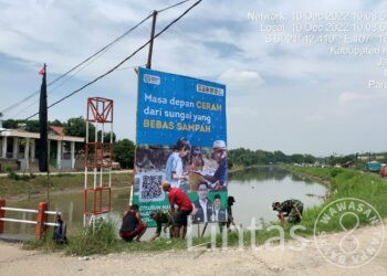Kembali Ingatkan Masyarakat Tentang Pentingnya Citarum Bersih, Dansektor 17 Pasang Puluhan Baliho Di Titik Rawan