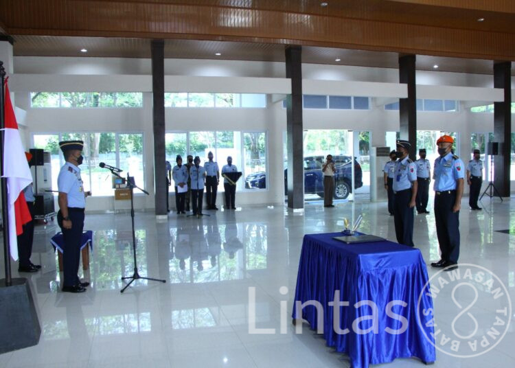 Danlanud Sultan Hasanuddin Pimpin Sertijab Kadispotdirga