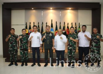 Pangdam XII/Tpr Terima Kunjungan Silaturahmi Kepala BPPW Kalbar