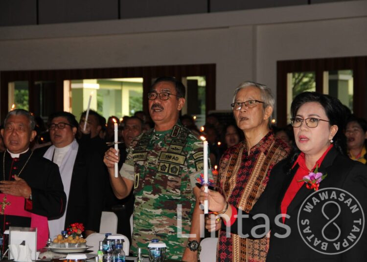 Pangdam XII/Tpr Hadiri Natal Oikumene Provinsi Kalimantan Barat Tahun 2022