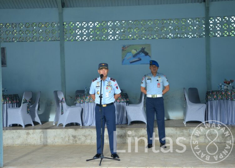 Danlanud Sultan Hasanuddin Pimpin Apel Khusus Pemeriksaan Senjata Api