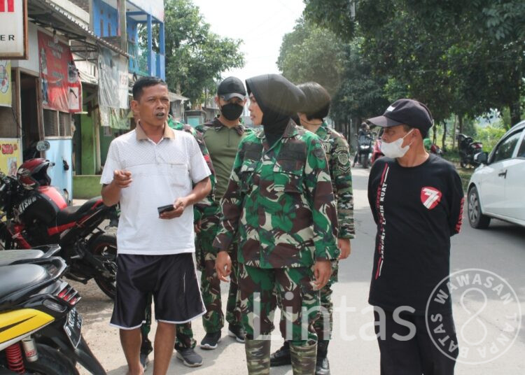 Ciptakan Lingkungan Bersih, Satgas Sektor 7 Citarum Harum Laksanakan Pengawasan Kepada Pelaku Usaha