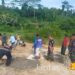 Jalan Akses Satu-Satunya Rusak, Diperbaiki Satgas Organik Yonarhanud 3/YBY Bersama Masyarakat