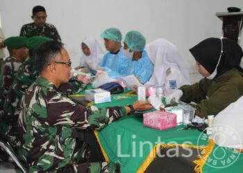 Pastikan Kesehatan Personel, Kodim 0610/Sumedang Gelar Rikkes Berkala