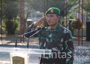 Asops Kasdam XII/Tpr Pimpin Penyambutan Personel Satgas Apter