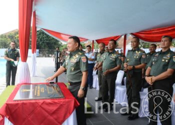 Kolam Renang “A.J. Mokoginta” Seskoad, Diresmikan Kasad