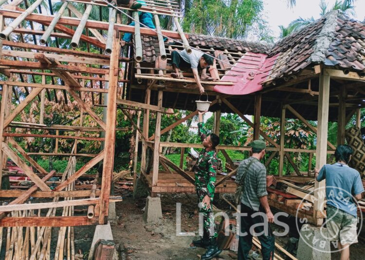 Pasca Kebakaran, Ponpes Daruddaroen Dibangun Kembali, Kodim 0602/Serang