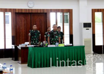 Kasdam XII/Tpr Buka Rapat Koordinasi Penyusunan Rentinkon Kodam XII/Tpr TA 2024