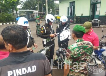 Denpom III/5 Bandung Gelar Opsgaktib Di Kodim 0618/Kota Bandung