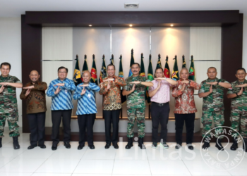 Pangdam XII/Tpr Terima Kunjungan Rektor Untan dan Panitia KKN Kebangsaan XI Tahun 2023