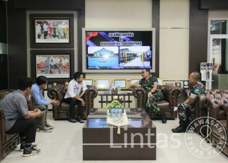 Pangdam XII/Tpr Audiensi Dengan Pengurus Wilayah KAMMI Kalbar