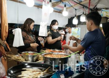 Listrik Andal, Pelaku UMKM di Stadion Kridasana Singkawang Raup Jutaan Rupiah Setiap Hari