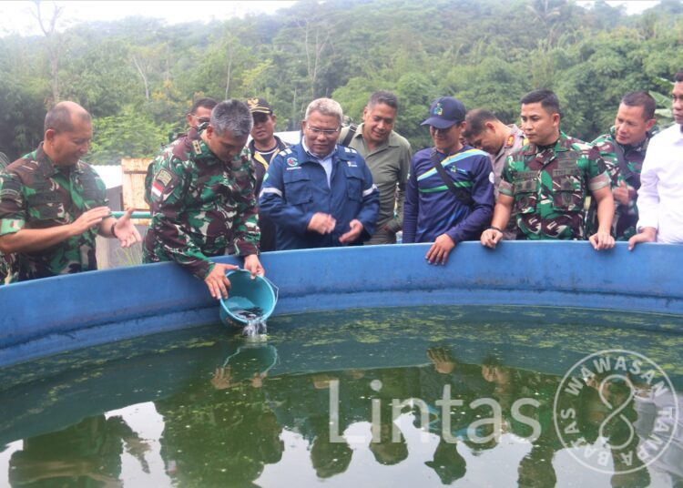 Pangdam Siliwangi Apresiasi Budidaya Ikan Yang Dilakukan Kodim Purwakarta