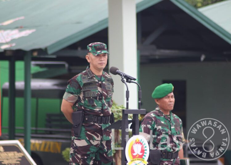 Dandim Tekankan Prajurit Harus Disiplin, Serta Profesionalisme Dalam Melaksanakan Tugas
