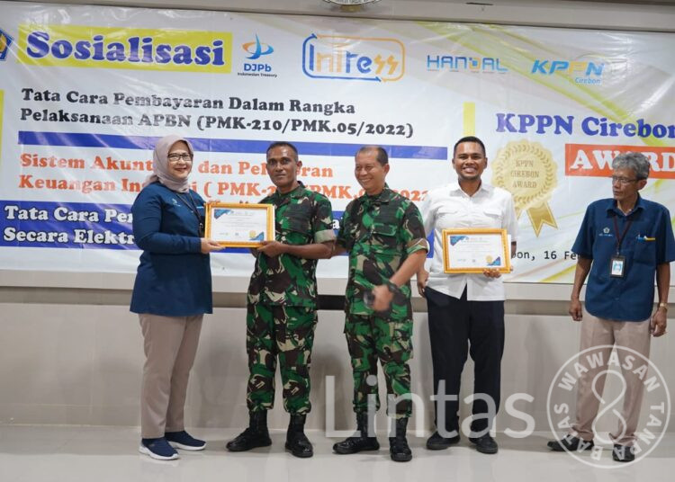 Korem 063/SGJ Terima Penghargaan dari KPPN