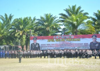 Pangdam I/BB Pimpin Apel Gelar Pasukan Operasi Hopal Toba 2023 dan PAM VVIP Kunker Presiden RI