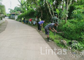 Satgas Citarum Harum Sektor 4 Lestarikan Budaya Gotong Royong