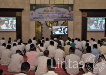 Masyarakat dan Warga Kodiklatad Ikuti Istighatsah Kubro Dalam Rangka Isra Mi’raj Nabi Muhammad SAW