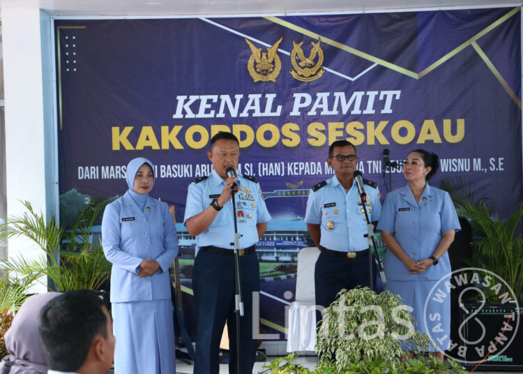 Kenal Pamit Kakordos Seskoau, Marsma TNI Basuki Arijadi Bangga Berdinas Di Seskoau