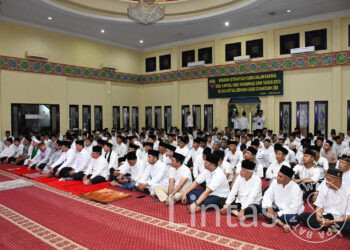 Pangdam I/BB Ikuti Istighosah Kubro Isra’ Mi’raj Secara Virtual Bersama Wapres RI dan Kasad