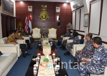 Danlantamal V Terima Kunjungan Penglisir Puri Ageng Blahbatuh