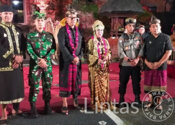 Dandim 1611/Badung Hadiri Festival Seni Budaya Adiluhung Nusantara 2023