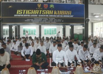 1500 Orang Ikuti Istighosah Kubra Jajaran Korem 143/HO ,Serentak Sinergi Untuk Indonesia