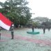 TULANG BAWANG: Kodim 0426 Tulang Bawang melaksanakan upacara bendera mingguan yang rutin digelar setiap hari Senin