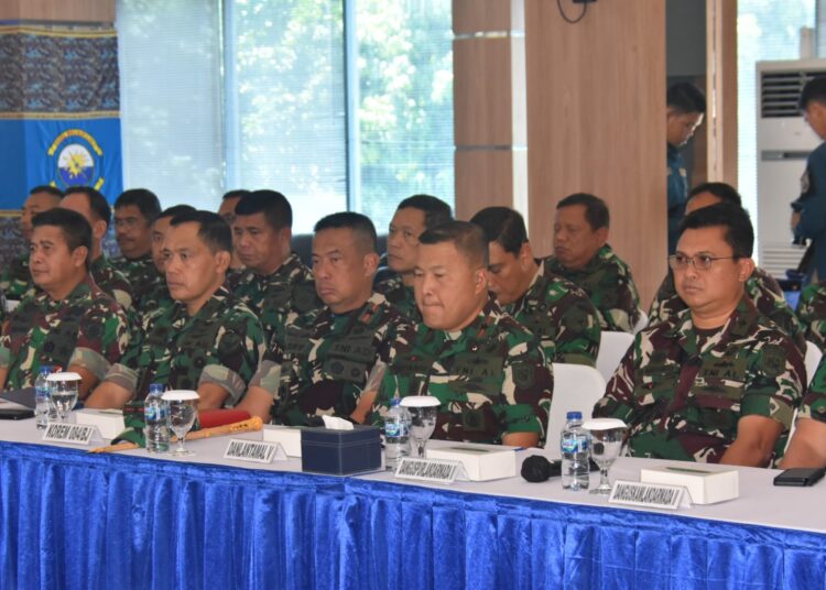 Danlantamal V Hadiri Taklimat Awal Audit Kinerja Itjen TNI Periode I TA. 2023