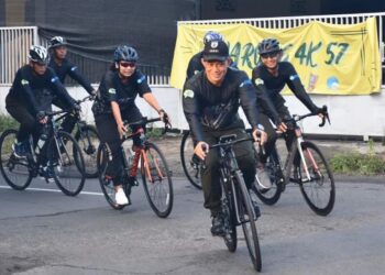 Danrem 081/DSJ Gemar Manfaatkan Waktu Luang untuk berolahraga