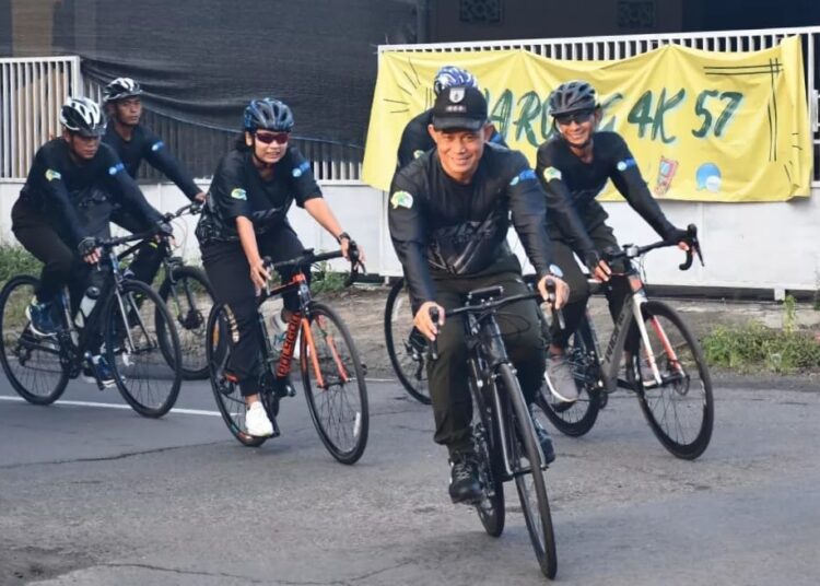 Danrem 081/DSJ Gemar Manfaatkan Waktu Luang untuk berolahraga