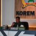 Danrem Kolonel Deni Rejeki Pimpin Sidang Jabatan Pama Korem 081/DSJ dan Jajaran