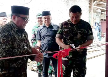 Dandim 0602/Serang Resmikan Bangunan Ponpes Daruddaroen Setelah Hangus Dilahap Si Jago Merah
