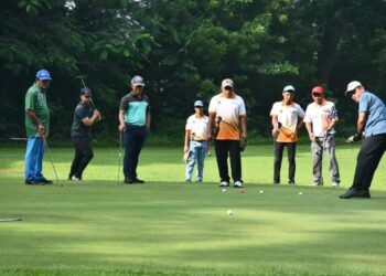 Golf Bareng Danrem 081/DSJ, Ajang Perpisahan Kolonel Inf Deni Rejeki
