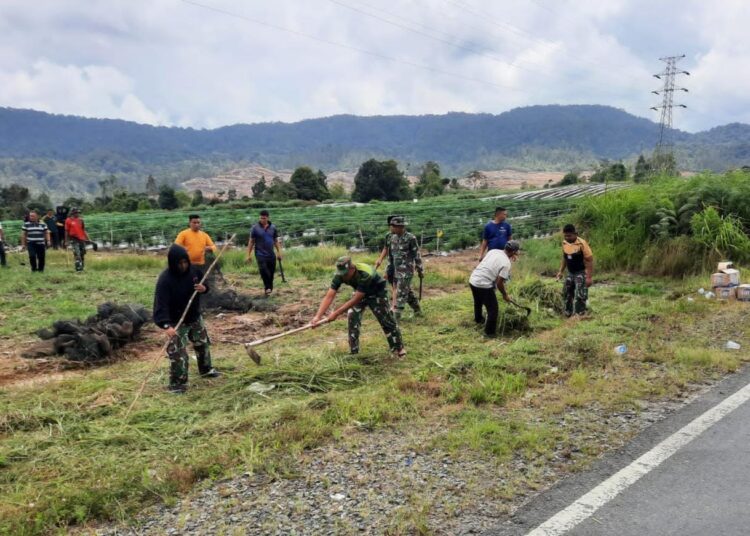 Korem 022/PT, Berkolaborasi Bersama Lapas Dan Pemda Manfaatkan Lahan Tidur