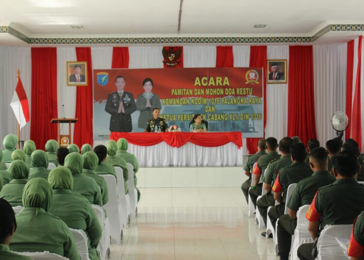 Dandim Gelar Acara Pamitan dan Doa Restu Serta Resmikan Rumah Jaga Makodim Yang Baru