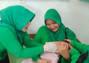 Ketua Persit KCK Cab. XXI : Posyandu Bukan Tempat Untuk Mendapatkan Imunisasi Saja