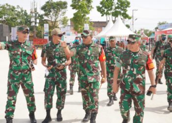 Pangdam I/BB, Danrem 023/KS Pastikan Keamanan Perhelatan F1H20 di Balige