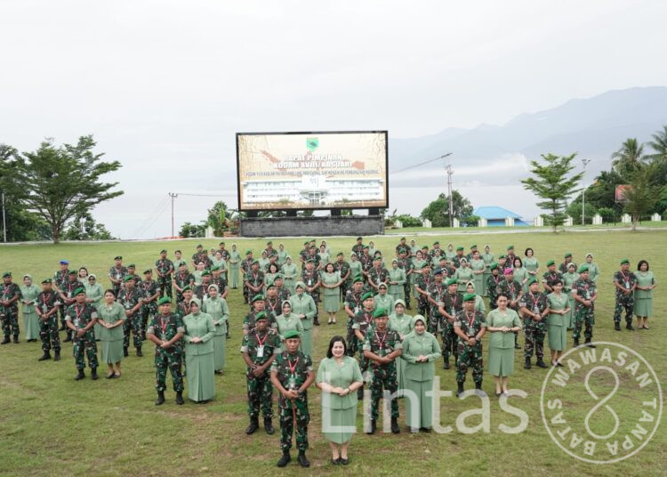 Buka Rapim Kodam TA. 2023, Pangdam Kasuari Tegaskan Siap Bantu Pemerintah Kawal Pembangunan Nasional