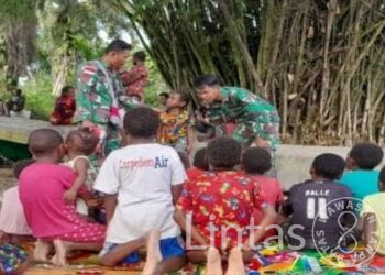 Pemkab Pegubin Dan TNI Bersinergi Mewujudkan Kehadiran Negara Di Daerah Terpencil Dan Terisolir