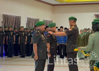 Jabatan Danpusdikajen Ditajenad Diserahterimakan