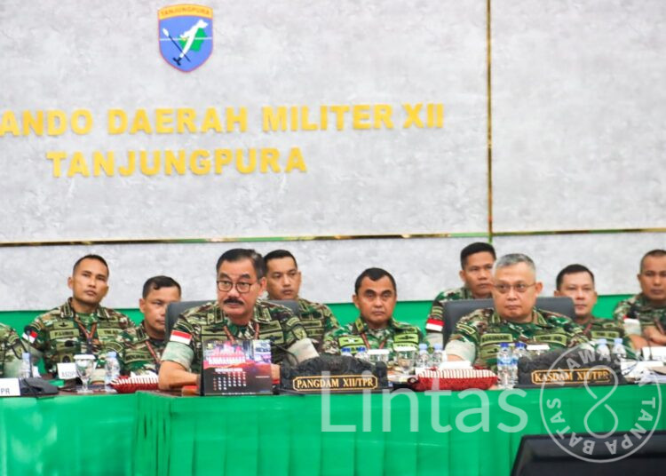 Pangdam Tanjungpura Buka Rapim Kodam XII/Tpr TA 2023