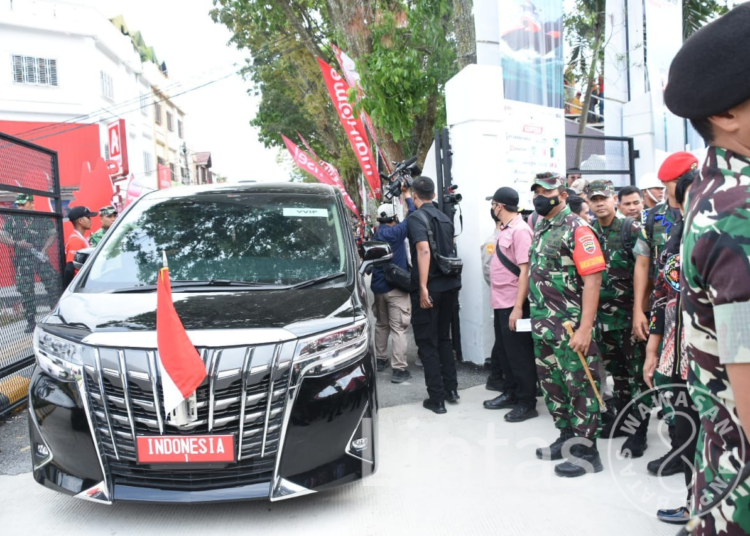 Danrem 023/KS Ucapkan Terima Kasih kepada Satgas Pam VVIP Kunker Presiden RI