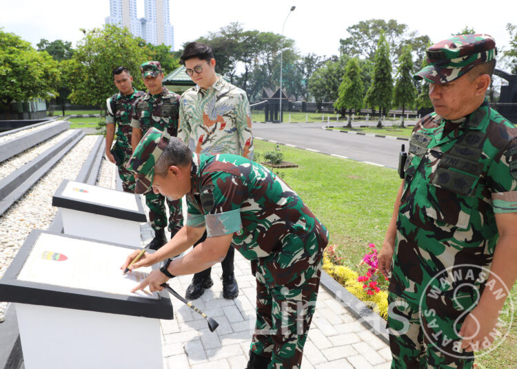 Pangdam I/BB Resmikan Revitalisasi Monumen Sejarah Pewarisan Nilai-Nilai Kejuangan di Tugu Letjen Jamin Ginting