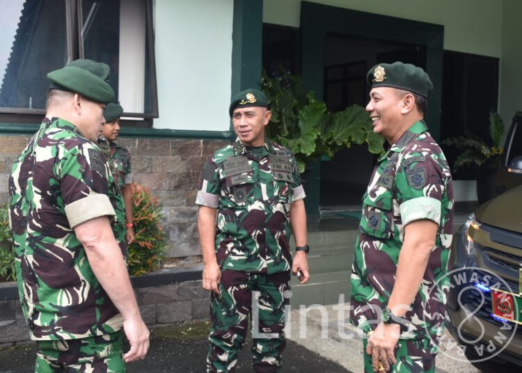 Brigif Raider 9 Kostrad Menerima Kunjungan Post Audit Itkostrad TW I TA 2023