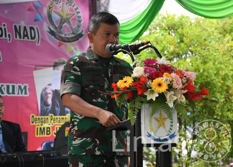Syukuran HUT Ke-71 Korps Hukum TNI AD, Pangdam I/BB: Hukum adalah Panglima
