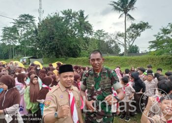 Yonif Raider 300 Berikan Pelatihan Kedisiplinan Anak-anak SD Al-Azhar