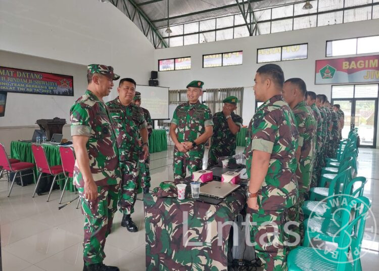 Pembekalan Damkodiklatad Pada Pembukaan Kegiatan Mobile Training Team Berbasis SKS Di Rindam II/Sriwijaya