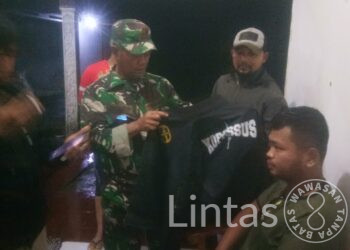 Anggota Unit Intel Kodim 0601/Pandeglang dan Babinsa, Amankan Seorang Pemuda Yang Mengaku Anggota TNI